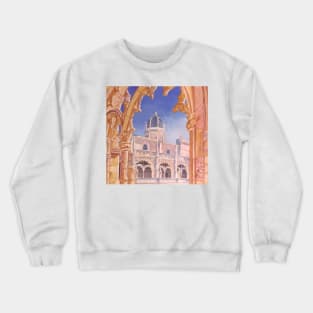 Claustro do Mosteiro dos Jerónimos Crewneck Sweatshirt